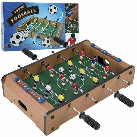 TRADEMARK GLOBAL Mini Table Top Foosball - Comes With Everything You Need 15-3150